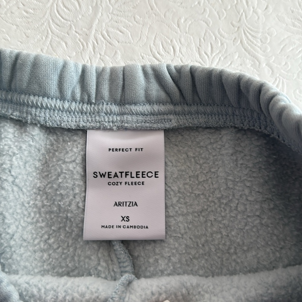 NWT Aritzia Cozy Fleece Perfect Hi-Rise Mini Sweatshort - Picture 5 of 5